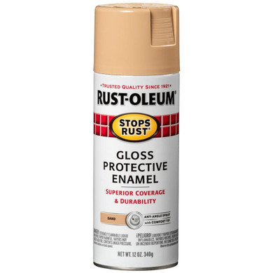 Rust-oleum Stops Rust Protective Enamel Spray Paint - Gloss Sand