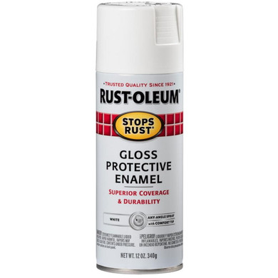 Rust-oleum Stops Rust Protective Enamel Spray Paint - Gloss White