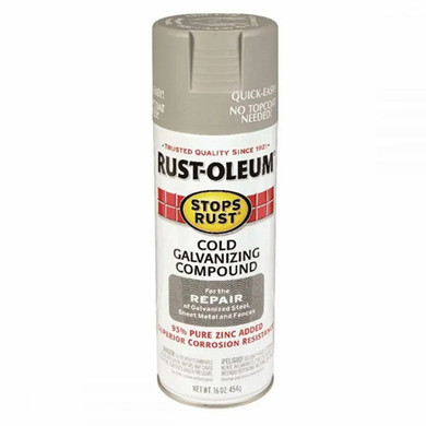 Rust-oleum Stops Rust Cold Galvanizing Compound Spray - Gray