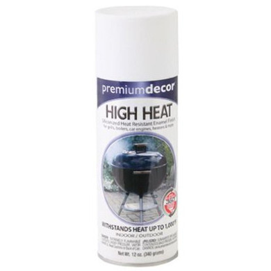 Easy Care Premium Decor High Heat Spray Paint - White