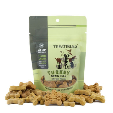 Treatibles Calm Turkey Flavor Dogs Hard Chew - 14 Ct