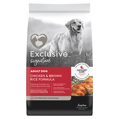 Exclusive Signature Chicken and Brown Rice Formula Dry Adult Dog Food