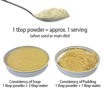 Exotic Nutrition Instant High Protein Glider Food - 8 oz