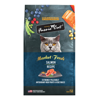Fussie Cat Market Fresh Premium Salmon Meal Cat Food - 3.5 lb