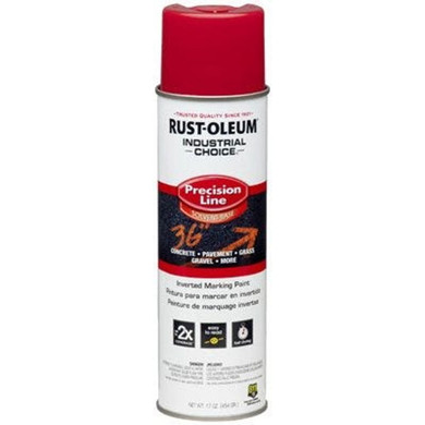 Rust Oleum Industrial Choice Sb Precision Line Marking Paint - Red