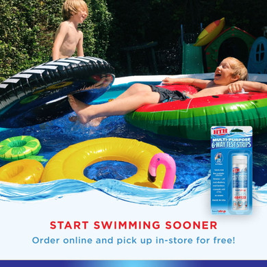 Hth Multi-purpose 6-way Test Strips For Swimming Pools