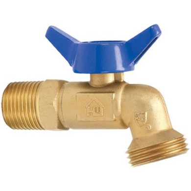 Homewerks Quarter-turn Hose Bibb Valve - 1/2" X 1/2"