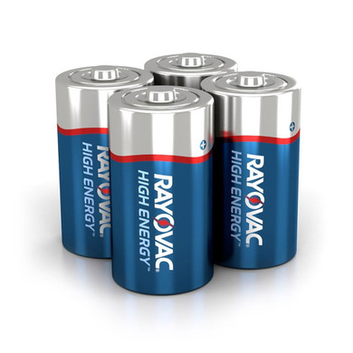 Rayovac High Energy Alkaline C Batteries - 4 Pk
