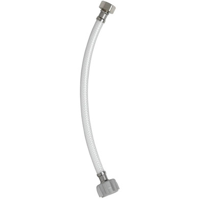 Homewerks PVC Supply Line Toilet Connector - White