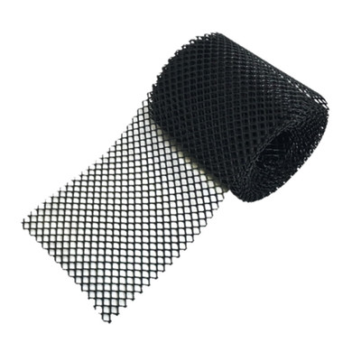 Frost King Black Plastic Mesh Gutter Guard - 6" X 20'