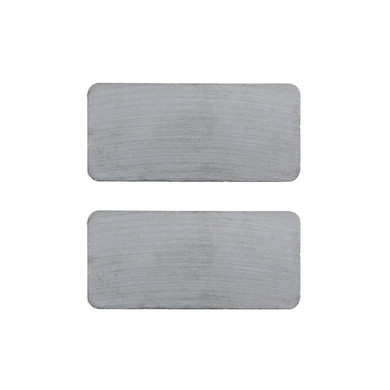 Magnet Source Ceramic Block Magnet - Gray - 2 pk