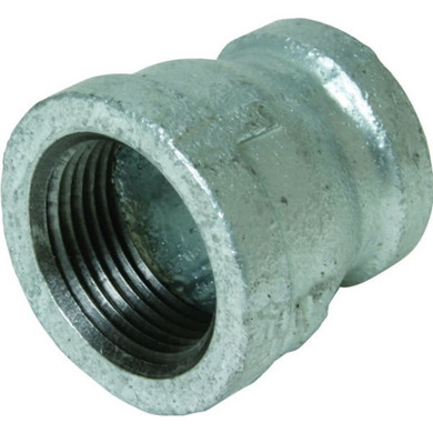 Mueller Galvanized Malleable Reducing Coupling - 1" X 3/4"