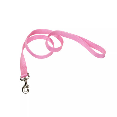 Coastal Pet Pink Bright Single-ply Dog Leash - 1" X 6'