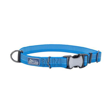 K9 Explorer Lake Brights Reflective Adjustable Dog Collar - 5/8" X 10"-14"