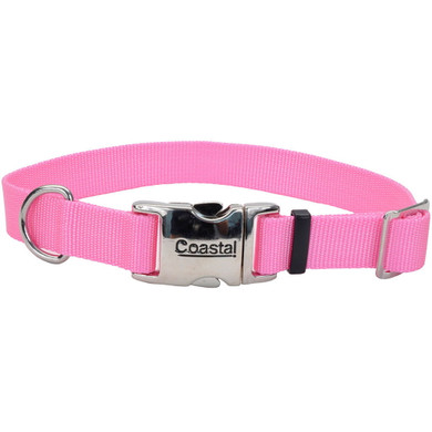 Coastal Pet Bright Adjustable Dog Collar with Metal Buckle