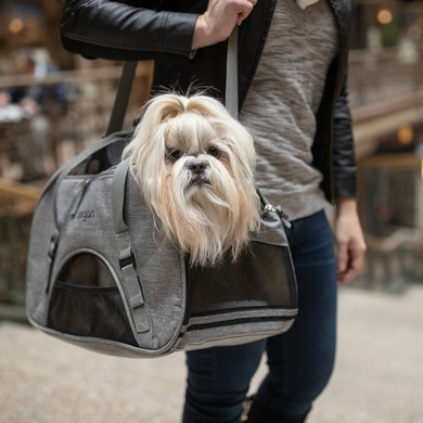 Coastal Pet Bergan Heather Gray Comfort Carrier - Large