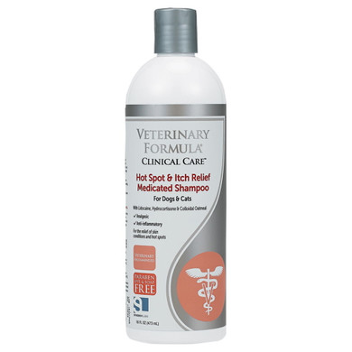 Veterinary Formula Clinical Care Hot Spot & Itch Relief Medicated Shampoo - 16 fl oz