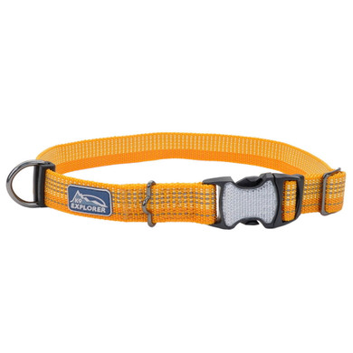 K9 Explorer Brights Reflective Adjustable Dog Collar - 5/8" X 10"-14" - Desert