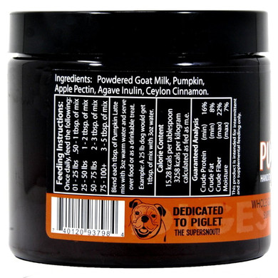 Super Snouts Pumpkin Latte for Dogs & Cats - 5 oz