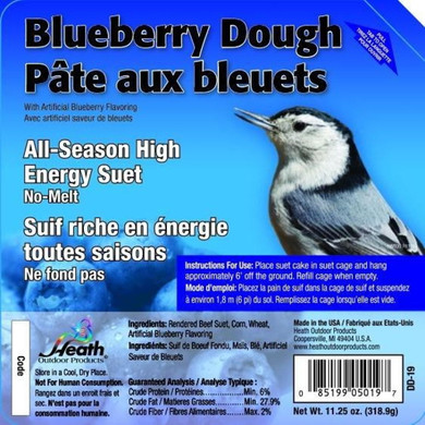 Heath Blueberry Dough Suet Cake - 11-1/4 Oz