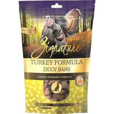 Zignature Turkey Formula Biscuit Treats for Dogs - 12 oz