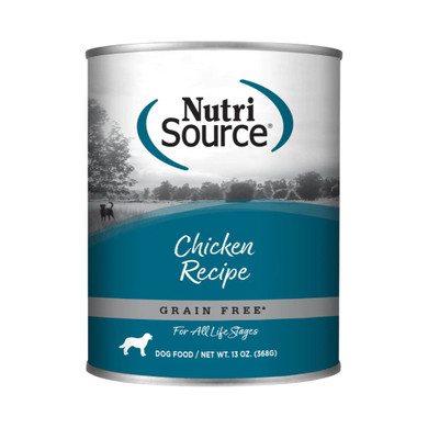 Nutrisource Grain Free Chicken Formula Dog Food - 13 oz