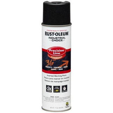 Rust Oleum Industrial Choice System Sb Precision Line Marking Paint - Black