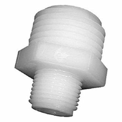 Anderson Metals Nylon Pipe Fitting Adapter - 3/4" Mgh X 3/4" Mpt