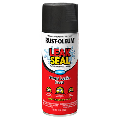 Rust-oleum Leakseal Spray - Black - 12 Oz