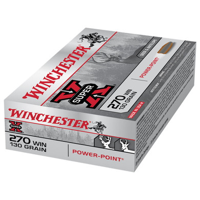 Super X 2705 20 Round Winchester Ammo - 130GR