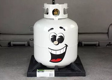 Ezgo Propane Tank Holder and Stabilizer - Black