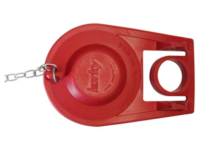 Korky Classic Plus Toilet Flapper with Collar - 2"