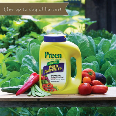 Preen Natural Vegetable Garden Weed Preventer - 5 lb