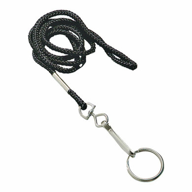 Hy-ko Nylon Lanyard With Metal Clip - 21-1/2"