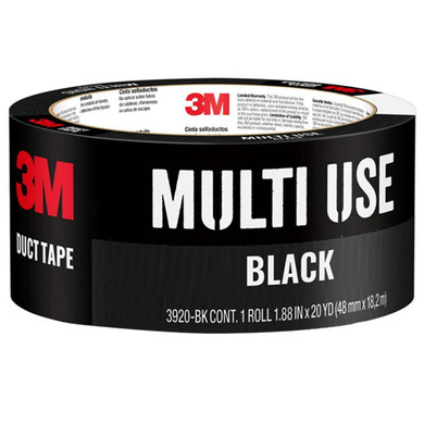 Scotch Multi Use Duct Tape Black - 1.88" X 20 yd