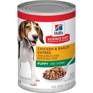 Hill's Science Diet Puppy Chicken & Barley Entree Dog Food - 13 Oz