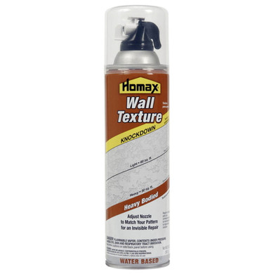 Homax Knockdown Water-based Drywall Texture Spray - 20 Oz
