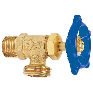 Homewerks Brass Boiler Drain Valve - 1/2" Mpt