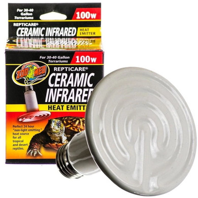 Zoo Med Repticare Ceramic Infrared Heat Emitter - 100 w
