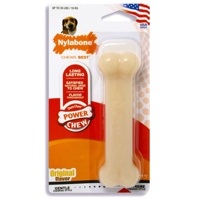 Nylabone Durable Original Power Chew Dog Toy - Medium/wolf