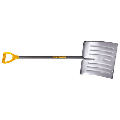 True Temper Aluminum Snow Shovel with D-grip Handle - 18"