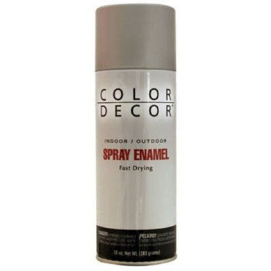 Color Decor Interior/exterior Aerosol Spray Enamel Paint - Gloss Silver