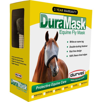 Durvet Duramask Equine Fly Mask - Pony/foal