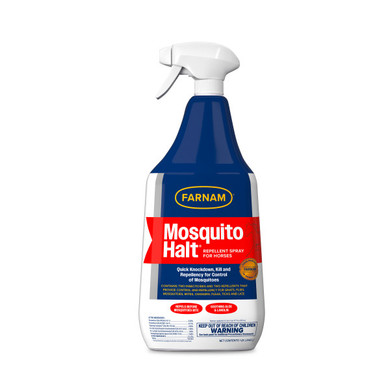 Farnam Mosquito Halt Repellent Spray for Horses - 32 oz