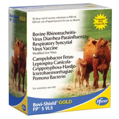 Zoetis Bovi Shield Gold FP 5 VL5 Vaccine