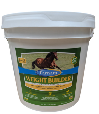 Farnam Weight Builder Premium Concentrated Feed Supplement - 7.5 lb