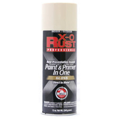 X-o Rust Professional Gloss Enamel Paint & Primer - 12 oz - Almond