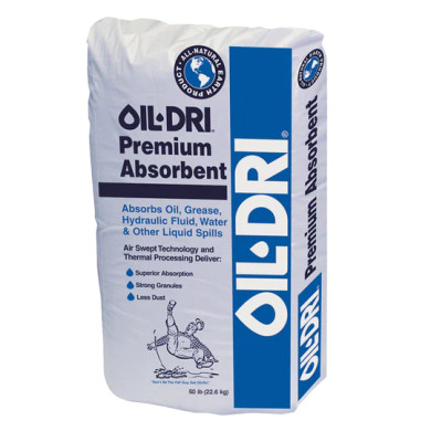 Oil-dri Industrial Premium Oil Absorbent - 50 Lb