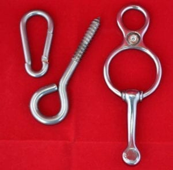 Blocker Tie Ring Ii With Mag-loc - Chrome