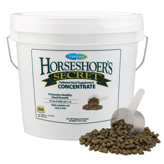 Farnam Horseshoer's Secret Concentrate Pelleted Hoof Supplement - 3.75 lb